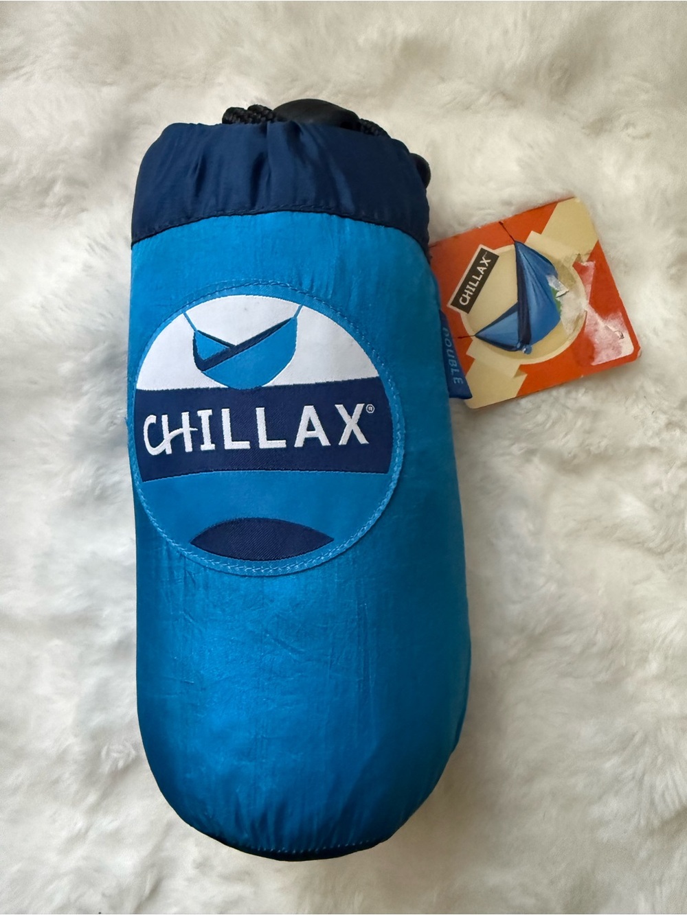 Blue Outdoor Hammock – Compact Packable Lounger